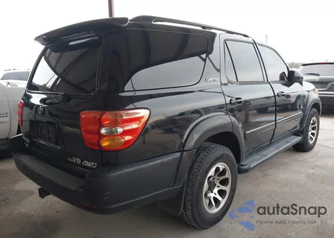 2003 Toyota Sequoia Limited V8 from USA, damaged, VIN 5TDBT48A83S199935